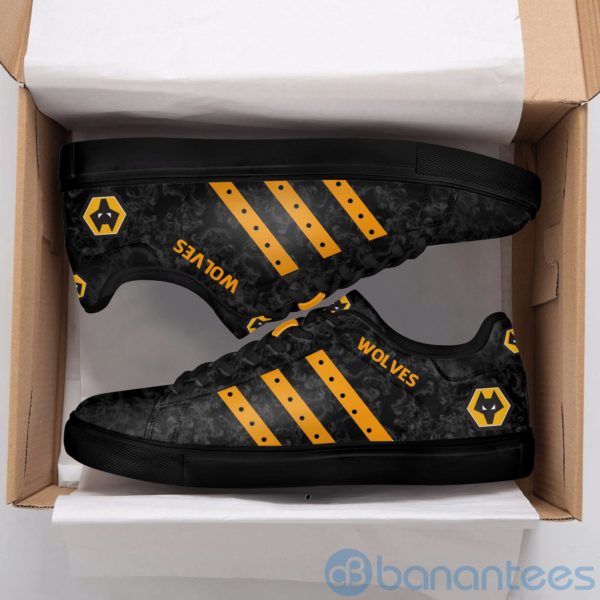 Wolerhampton Wanderers Black Low Top Skate Shoes Product Photo