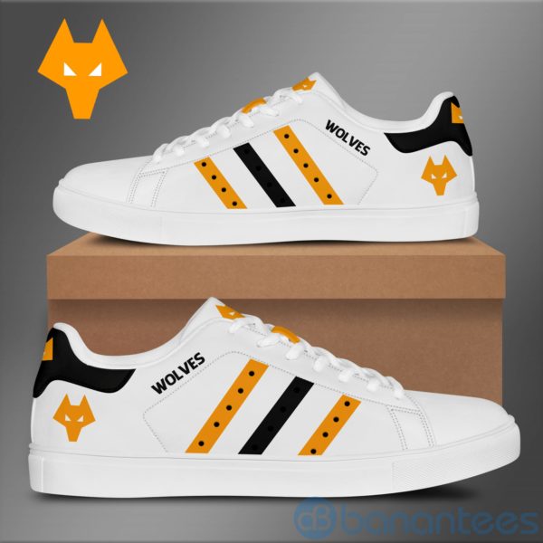 Wolerhampton Wanderers White Low Top Skate Shoes Product Photo