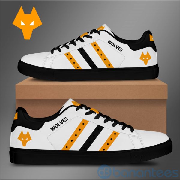 Wolerhampton Wanderers White Low Top Skate Shoes Product Photo