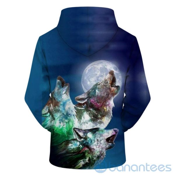 Wolf Art All Over Printed 3D Hoodie Product Photo