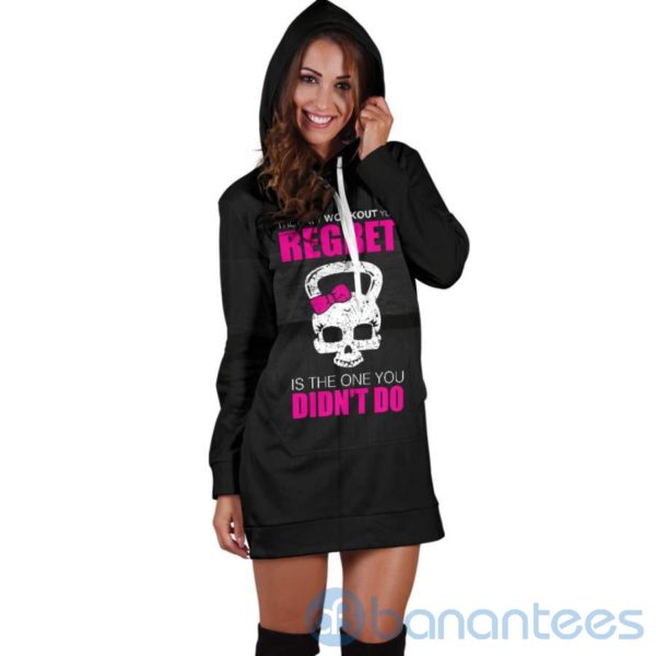 Workout You Regret Hoodie Dress For Women Product Photo