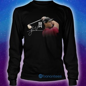 Tiger Woods Master Golf Signature Shirt Product Photo