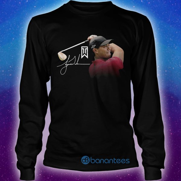 Tiger Woods Master Golf Signature Shirt Product Photo