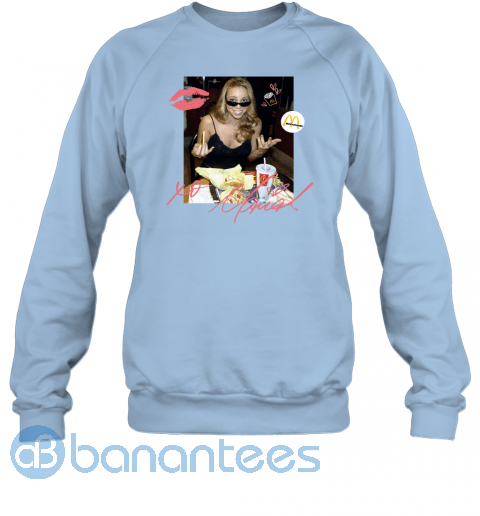 8wvq-mariah-carey-mcdonalds-shirt-2021-sweatshirt-35-front-light-blue-480px-1.png Mariah Carey And McDonalds Shirt Product Photo
