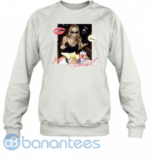 8wvq-mariah-carey-mcdonalds-shirt-2021-sweatshirt-35-front-white-480px.png Mariah Carey And McDonalds Shirt Product Photo