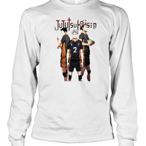 Jujutsu Kaisen Anime Haikyuu Character Shirt Product Photo