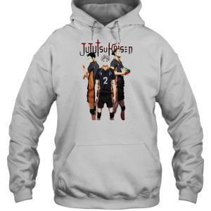 Jujutsu Kaisen Anime Haikyuu Character Shirt Product Photo