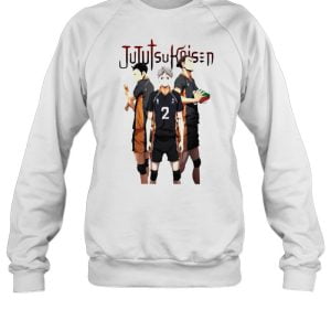 Jujutsu Kaisen Anime Haikyuu Character Shirt Product Photo