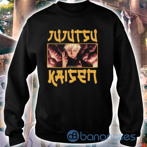 Jujutsu Kaisen Satoru Gojo Anime Manga Shirt For Fans Product Photo
