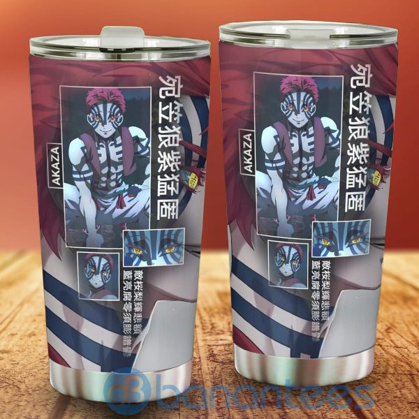 Akaza Custom Demon Slayers Anime For Fans Tumbler Product Photo
