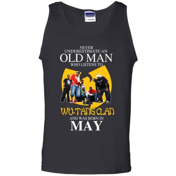 An Old Man Who Listens To Wu Tang Clan And Was Born In May T Shirts Hoodie Birthday Gift Product Photo