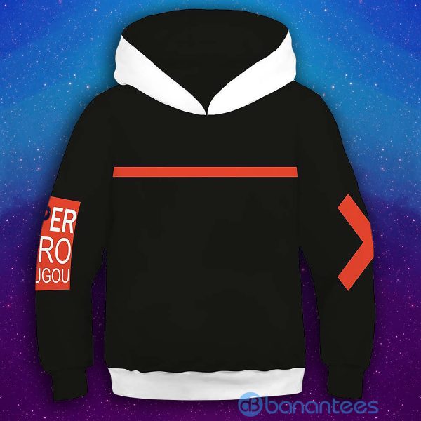 Anime Cosplay My Hero Academia Outfit Bakugou Katsuki Casual Outerwear All Over Printed 3D Hoodie Product Photo