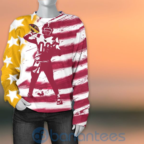 Arizona Cardinals NFL Team Water Color 3D All Over Printed Shirt Product Photo