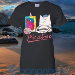 Art Picatsso Cat Lover T Shirt Hoodie Sweatshirt Product Photo