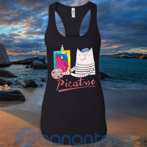 Art Picatsso Cat Lover T Shirt Hoodie Sweatshirt Product Photo