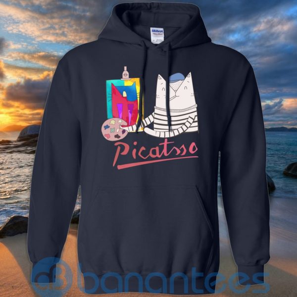 Art Picatsso Cat Lover T Shirt Hoodie Sweatshirt Product Photo