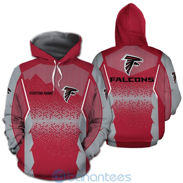Atlanta Falcons NFL Football Team Custom Name 3D All Over Printed Shirt For Fans Product Photo