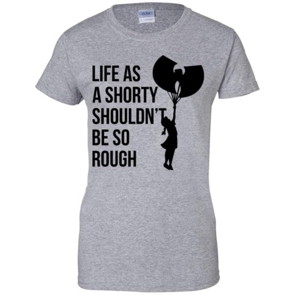 Baby Girl Life As Shorty Shouldn t Be So Rough Wu Tang Shirt Product Photo