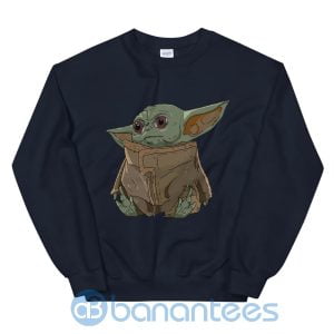 Baby Yoda Mandalorian The Child Portrait Sweatshirt Product Photo