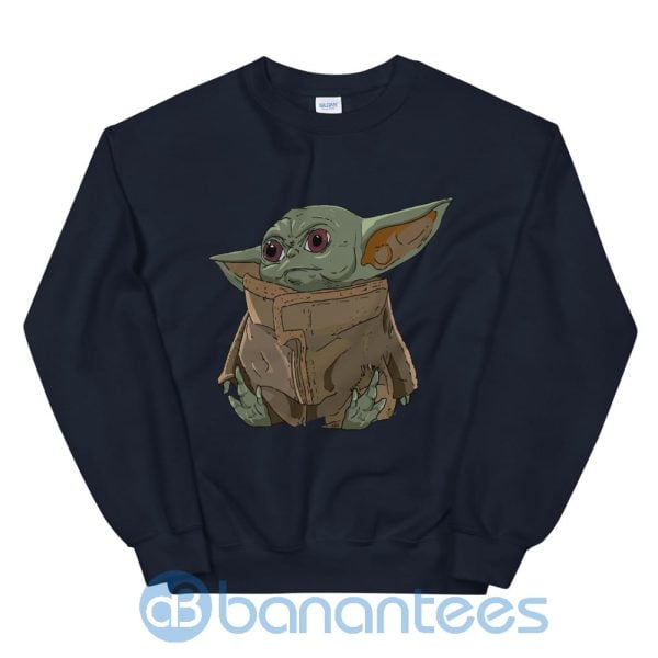 Baby Yoda Mandalorian The Child Portrait Sweatshirt Product Photo