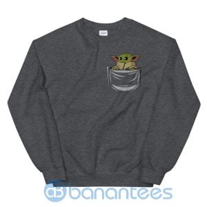 Baby Yoda Pocket Baby Yoda Lover Sweatshirt Product Photo