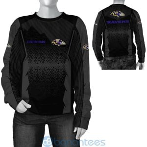 Baltimore Ravens NFL Football Team Custom Name 3D All Over Printed Shirt Product Photo