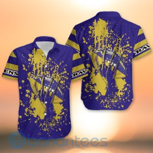 Baltimore Ravens Skull Hand NFL Football Team Logo Ball 3D All Over Printed Shirt Product Photo