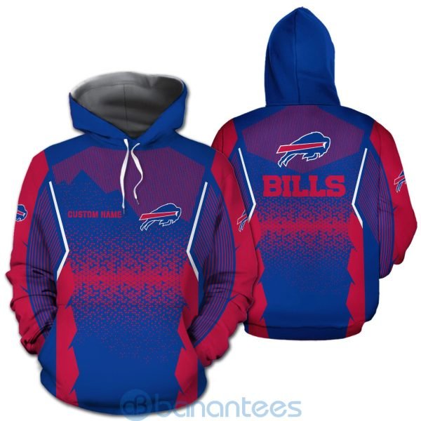 Buffalo Bills NFL Football Team Custom Name 3D All Over Printed Shirt For Fans Product Photo