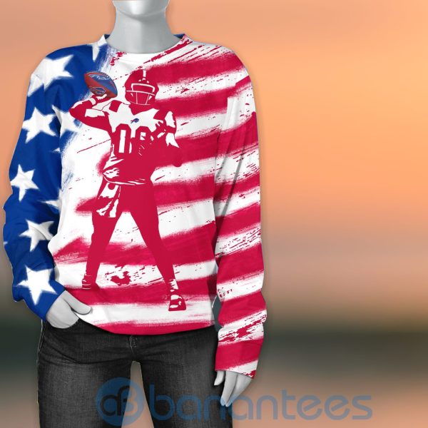 Buffalo Bills NFL Team Water Color 3D All Over Printed Shirt Product Photo