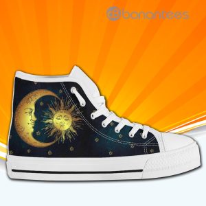 burning sun moon with stars high top canvas shoes sneakers for men and women 3 K8Iqo 300x300 image Burning Sun Moon With Stars High Top Canvas Shoes Sneakers For Men And Women Product Photo