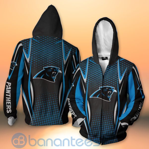 Carolina Panthers NFL American Football Sporty Design 3D All Over Printed Shirt Product Photo