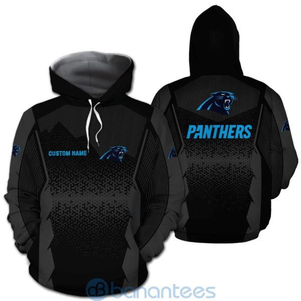Carolina Panthers NFL Football Team Custom Name 3D All Over Printed Shirt Product Photo