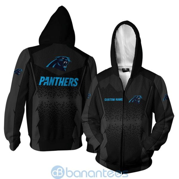Carolina Panthers NFL Football Team Custom Name 3D All Over Printed Shirt Product Photo