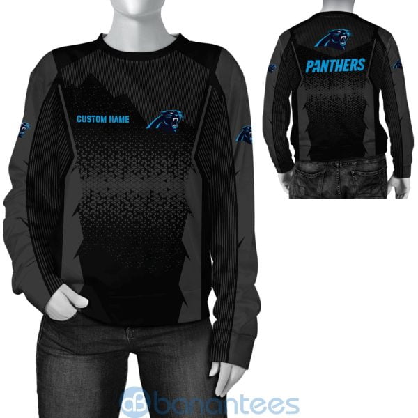 Carolina Panthers NFL Football Team Custom Name 3D All Over Printed Shirt Product Photo