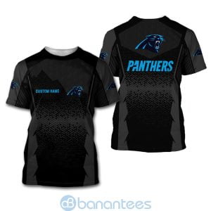Carolina Panthers NFL Football Team Custom Name 3D All Over Printed Shirt Product Photo