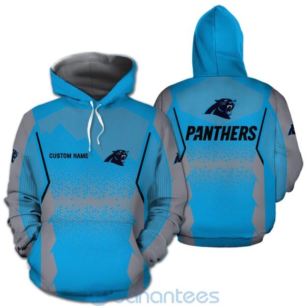 Carolina Panthers NFL Football Team Custom Name 3D All Over Printed Shirt For Fans Product Photo