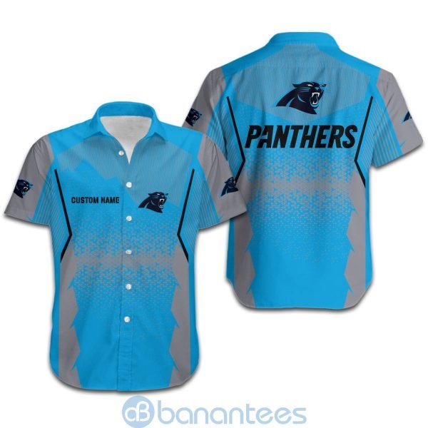 Carolina Panthers NFL Football Team Custom Name 3D All Over Printed Shirt For Fans Product Photo