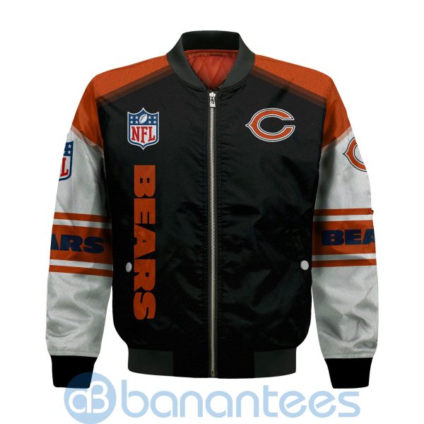 Chicago Bears Custom Name Bomber Jacket Product Photo