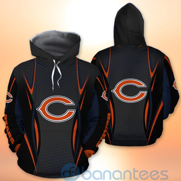 Chicago Bears NFL American Football Sporty Design 3D All Over Printed Shirt Product Photo
