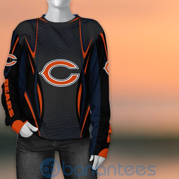 Chicago Bears NFL American Football Sporty Design 3D All Over Printed Shirt Product Photo