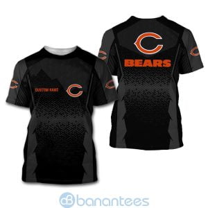 Chicago Bears NFL Football Team Custom Name 3D All Over Printed Shirt Product Photo