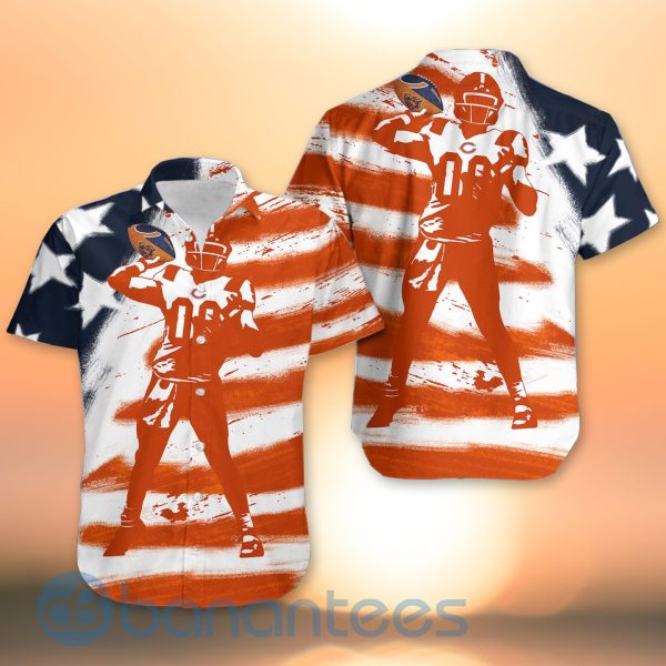 Chicago Bears NFL Team Water Color 3D All Over Printed Shirt Product Photo