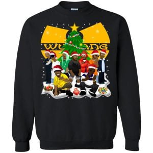 Christmas Tree Wu Tang Clan Funny Christmas Shirt Product Photo