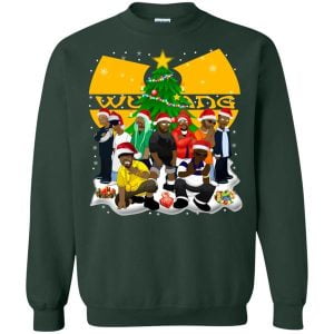 Christmas Tree Wu Tang Clan Funny Christmas Shirt Product Photo