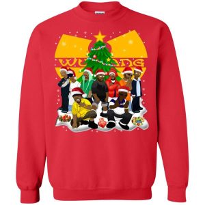 Christmas Tree Wu Tang Clan Funny Christmas Shirt Product Photo