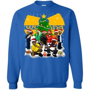 Christmas Tree Wu Tang Clan Funny Christmas Shirt Product Photo