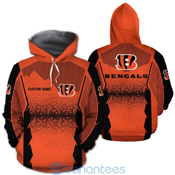 Cincinnati Bengals NFL Football Team Custom Name 3D All Over Printed Shirt For Fans Product Photo