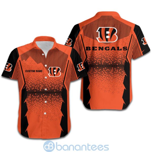 Cincinnati Bengals NFL Football Team Custom Name 3D All Over Printed Shirt For Fans Product Photo