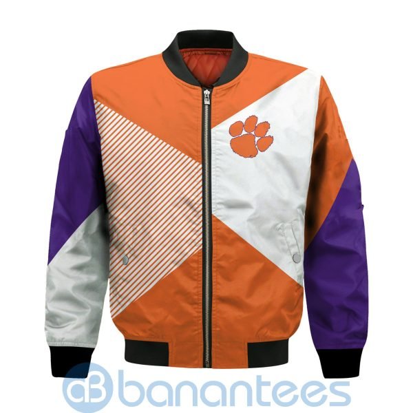 Clemson Tigers Damn Right I Am Tigers Fan Now And Forever Bomber Jacket Product Photo