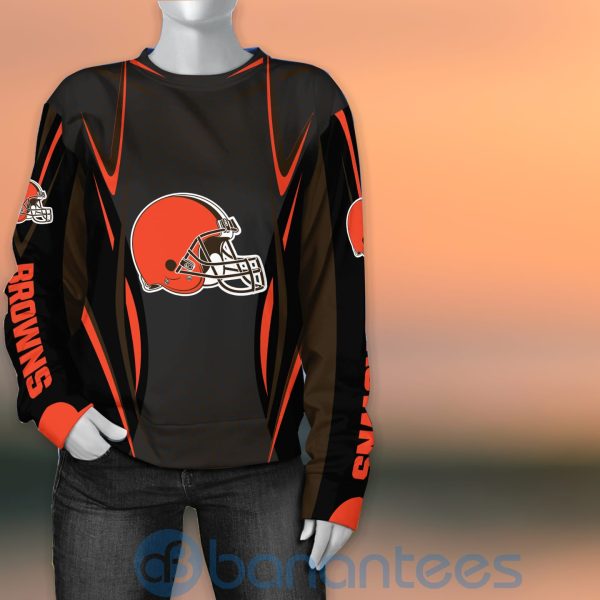 Cleveland Browns NFL American Football Sporty Design 3D All Over Printed Shirt Product Photo